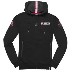 FC-Moto Effortless Dames Zip Hoodie Noir Rose taille : S - Publicité