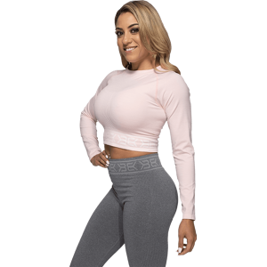 Rib seamless long sleeve female