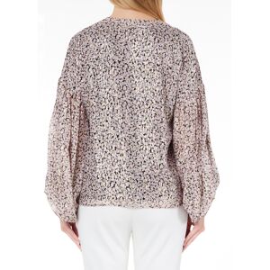 LIUJO Blouse À Imprimé Floral Rose Clair 44 female - Publicité