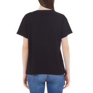 LIUJO T-shirt Avec Broderie Noir Et Broderie XS female - Publicité