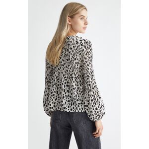 Blouse Blanche Animalier Animalier Blanc 46 female