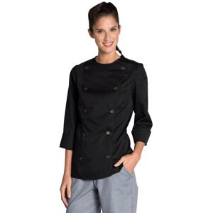 DYNEKE Veste noire de cuisine Dolce design