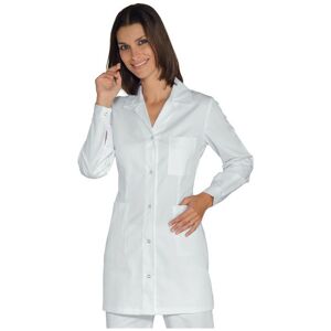 ISACCO Tunique Femme Manches longues Marbella Blanc 100% Coton