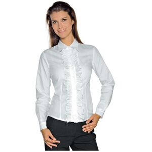 ISACCO Chemise De Réception Blanche Femme