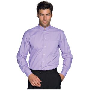 ISACCO Chemise Unisexe Manches longues Dublino Lilas