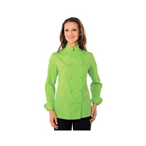 ISACCO Veste de Cuisine Femme Ultra Légère Vert Pomme