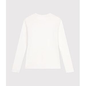 Petit Bateau TEE-SHIRT L'ICONIQUE COCOTTE EN COTON FEMME Blanc Ecume XXS