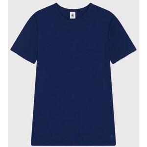 Petit Bateau Tee-shirt L'ICONIQUE cocotte en coton Femme Bleu Medieval M