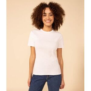 Petit Bateau Tee-shirt L'ICONIQUE cocotte en coton Femme Blanc Ecume XS