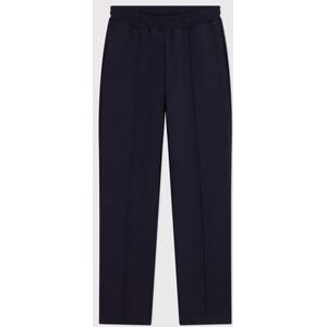 Petit Bateau Pantalon en coton et elasthanne femme Bleu Smoking S