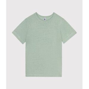 Petit Bateau Tee-shirt en lin femme Vert Herbier S