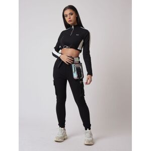 Project X Paris Sweatshirt crop élastique - Couleur - Noir, Taille - M