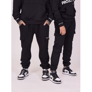 Project X Paris Bas de jogging basic style cargo - Couleur - Noir, Taille - S - Publicité