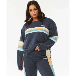 Rip Curl Sweat Col Rond Surf Revival Navy L female - Publicité