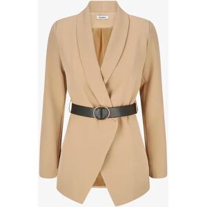 Stand-prive.com Blazer uni ceinture