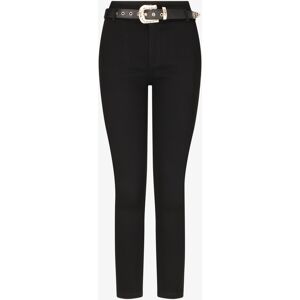 Stand-prive.com Pantalon coupe skinny à 2 boutons et ceinture