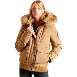 Doudoune Superdry Everest Femme Marron Marron S Polyester - Publicité