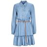 Robe courte Liu Jo TENCEL Bleu IT 40,IT 42,IT 44,IT 46 femmes