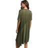 Superdry Studios Fabric Mix Dress Vert 2XS Femme Vert 2XS female