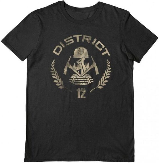 Hunger Games Unisex Adult District 12 T-Shirt