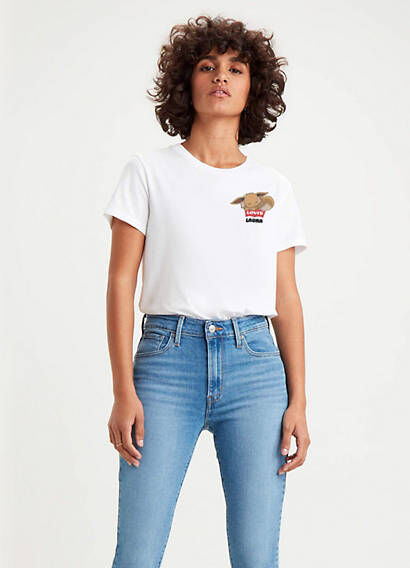 Levi's Blank Perfect Tee - Femme - Blanc / White