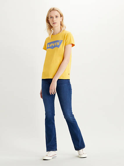 Levi's 725 High Rise Bootcut Jeans - Femme - Indigo fonc / Bogota Tricks