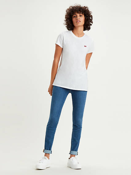 Levi's 711 Skinny Jeans - Femme - Indigo fonc / Bogota Way