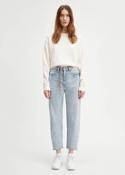 Levi's Made & Crafted The Barrel Jeans - Femme - Indigo clair / Crisp Sky