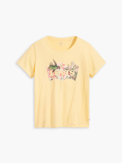 Levi's The Perfect Tee (Plus) - Femme - Orange / Golden Haze