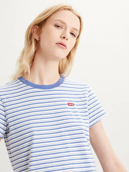 Levi's The Perfect Tee - Femme - Multicolore / Colony Blue