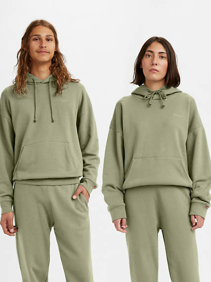 Levi's Red Tab Hoodie - Unisex - Vert / Tea Garment