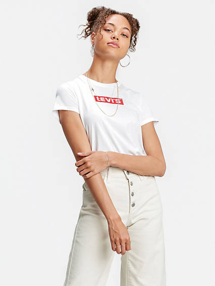 Levi's The Perfect Tee - Femme - Blanc / White