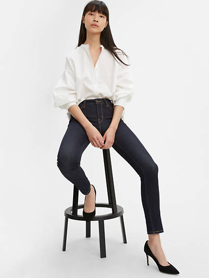 Levi's 711 Skinny Jeans - Femme - Indigo fonc / To The Nine