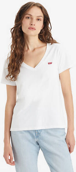 Levi's The Perfect Tee V Neck - Femme - Blanc / White