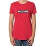 Faction Logo W T Shirt Red S  - Red - Female