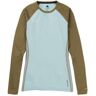 Burton Midweight X Base Layer Crew Wmn Martini Ether Blue S  - Martini Ether Blue - Female