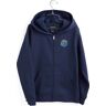 Burton Westdale Full Zip Hoodie Kids Dress Blue M  - Dress Blue - Unisex