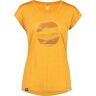 Mons Royale Wmn Estelle Cap Tee Gold S  - Gold - Female