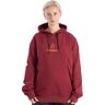 Bataleon Snowproof Delta Hoodie Ruby Wine M  - Ruby Wine - Unisex