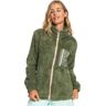 Roxy Alabama Full Zip Deep Lichen Green Xl  - Deep Lichen Green - Female