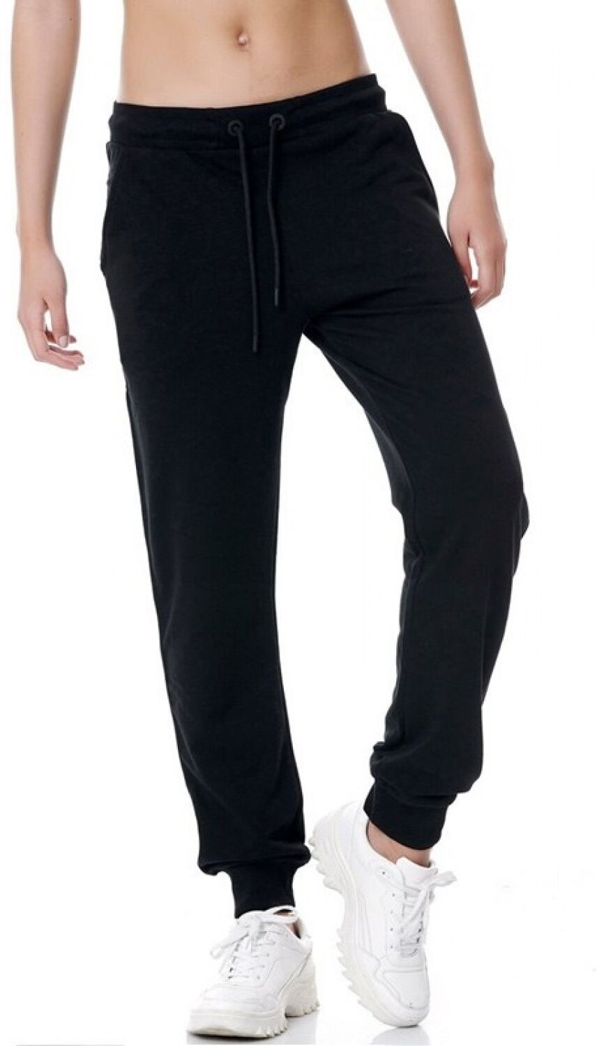 Body Talk BDTK PANTS ON W CL REGULAR JOGGER ΠΑΝΤΕΛΟΝΙ ΜΑΥΡΟ (1192-909500-00100)