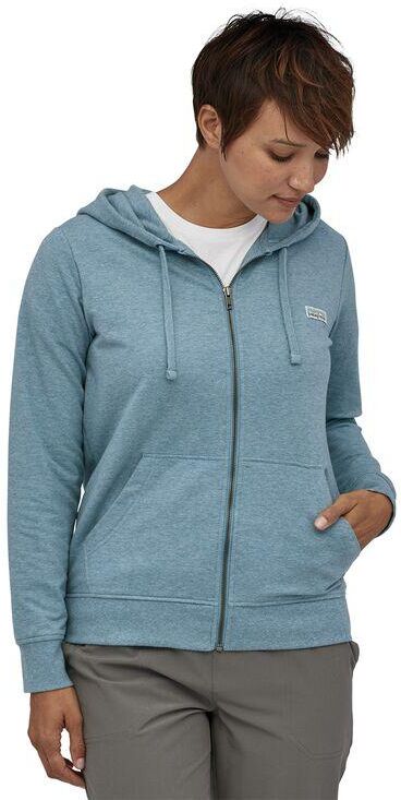 Patagonia Women's Pastel P-6 Label Ahnya Full-Zip Hoody, Berlin Blue / L