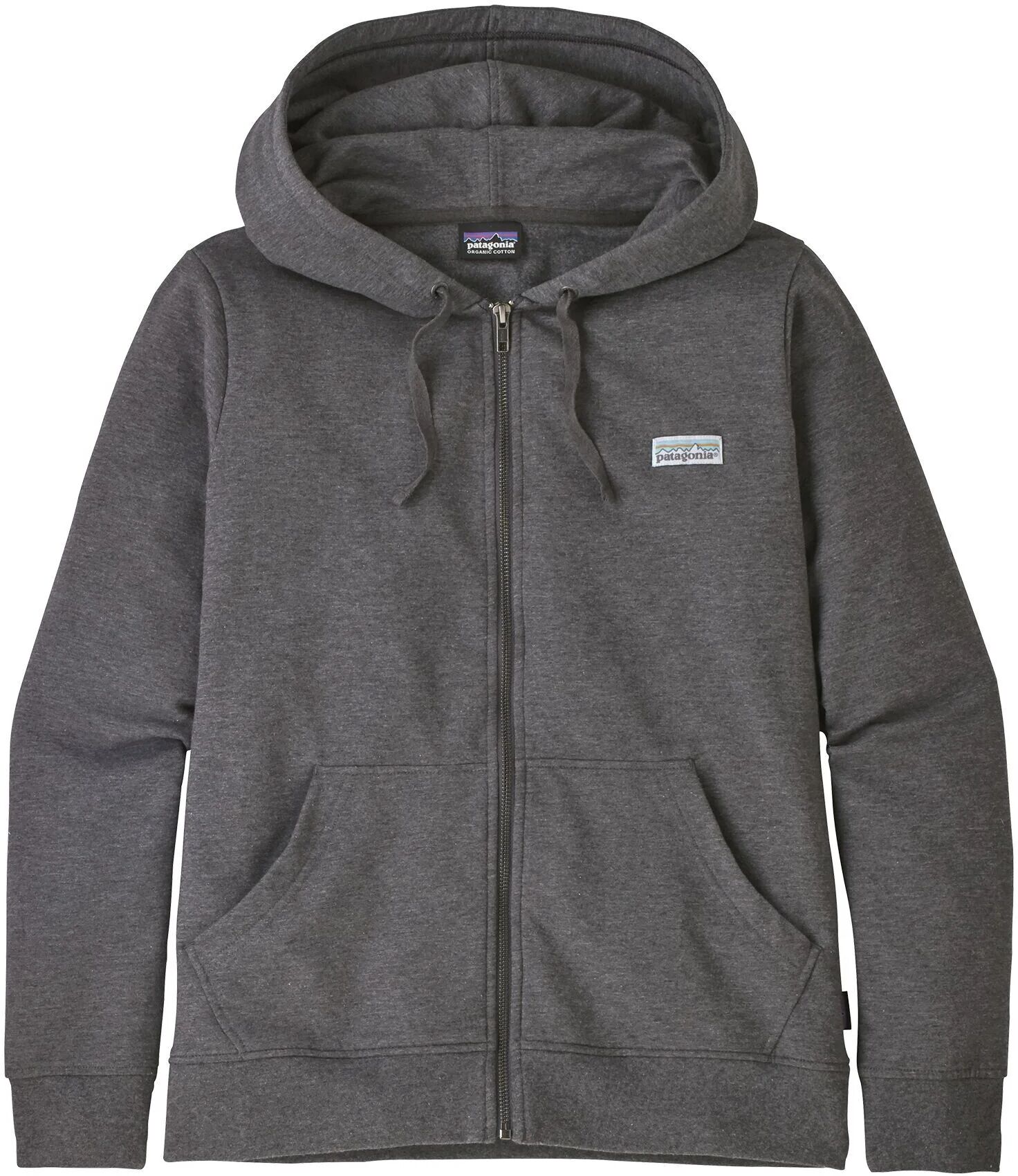 Patagonia Women's Pastel P-6 Label Ahnya Full-Zip Hoody, Forge Grey / S