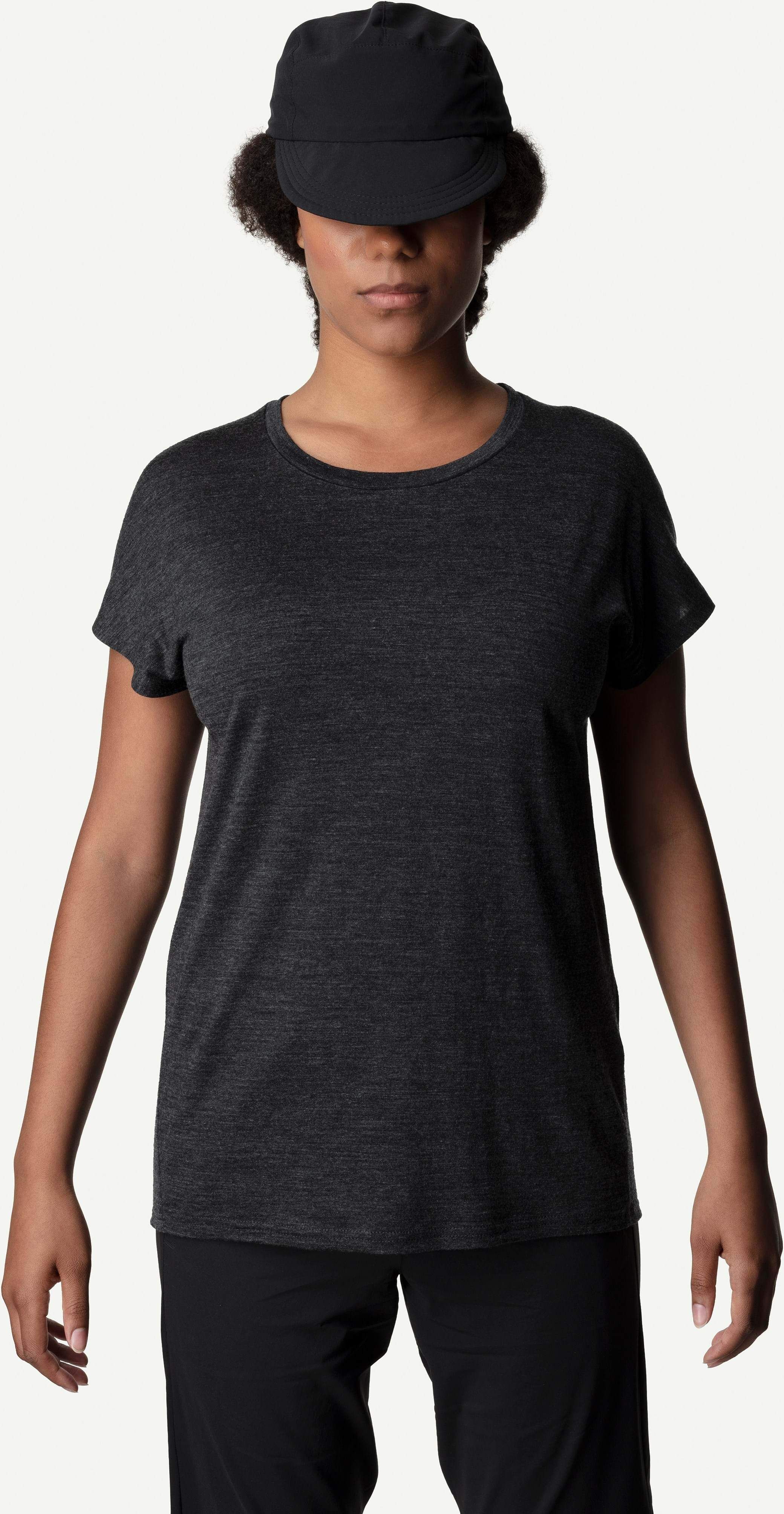 Houdini Women's Activist Tee, True Black / S