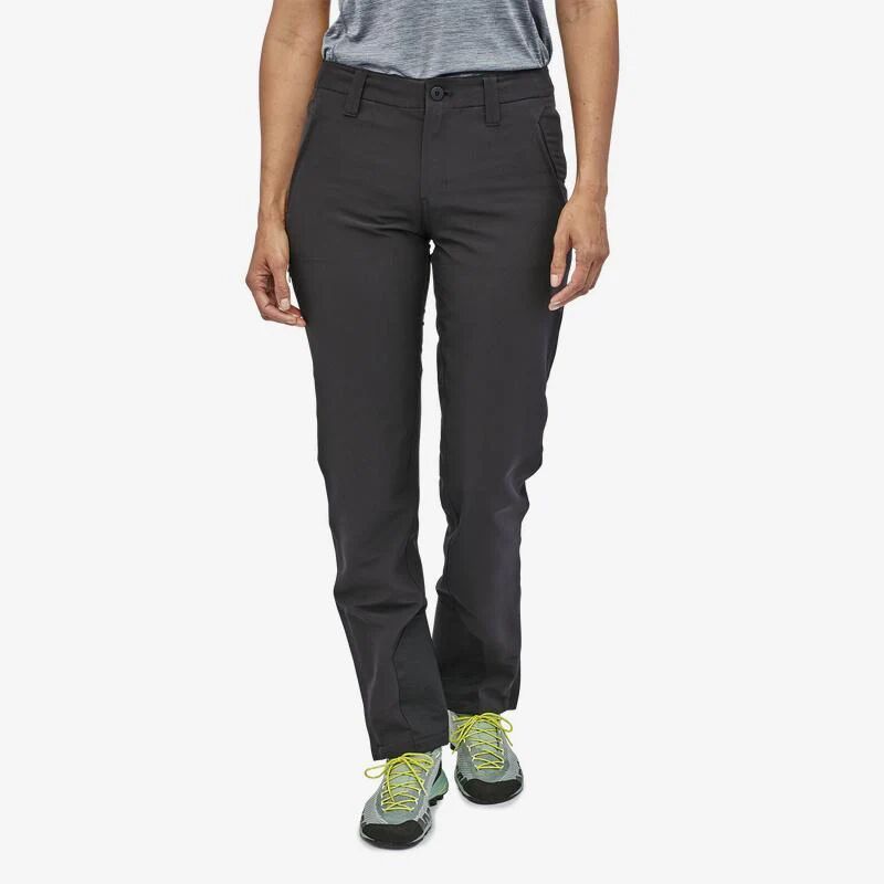 Patagonia W's Crestview Hiking Pants - Recycled Polyester, Black / 10/Short