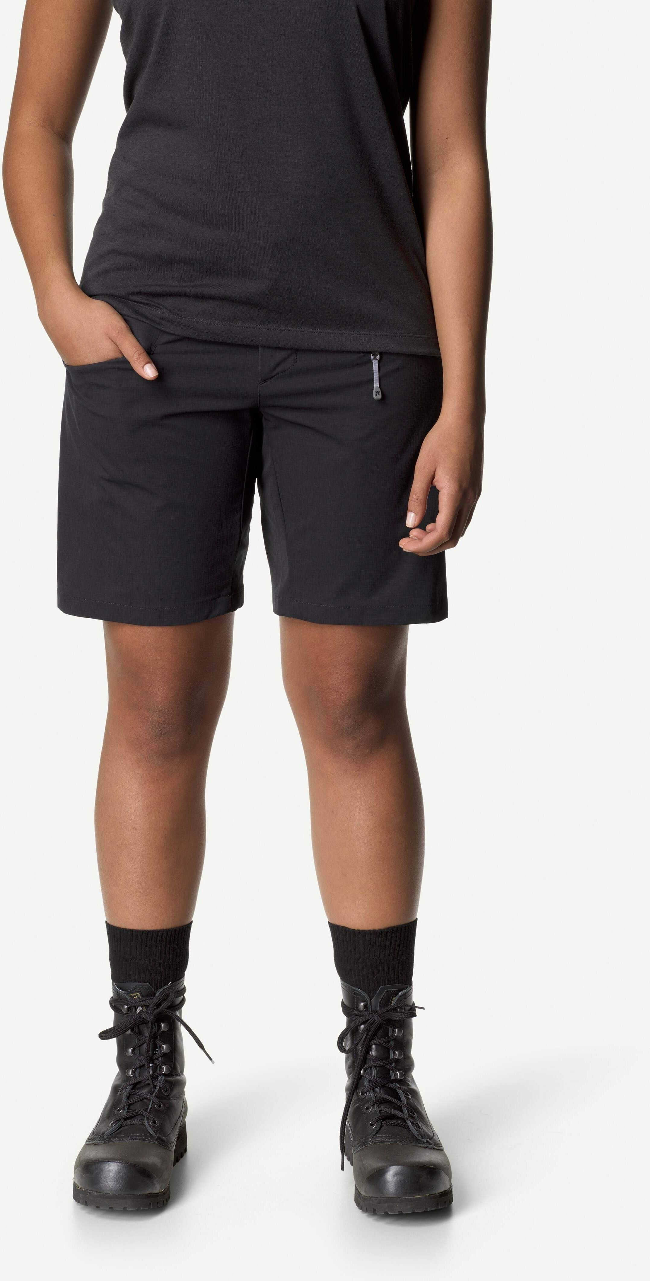 Houdini Women's Daybreak Shorts - Circular Production, True Black / XS