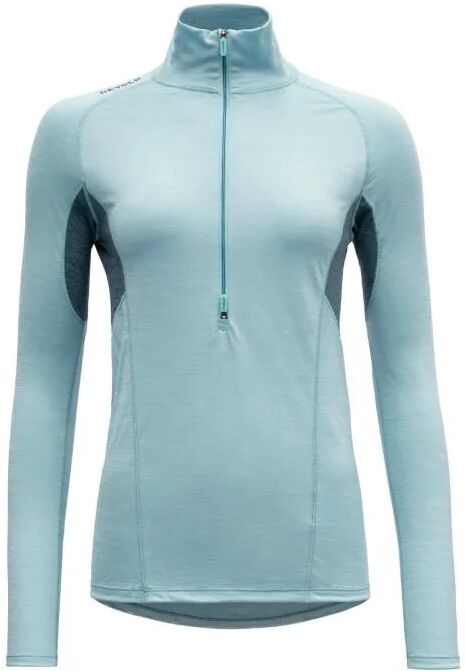 Devold Women's Running Zip Neck - Merino Wool, Cameo / L