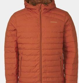 Ayacucho Womens Himalaya Down Hooded Jacket Rooibos Size: (XL)