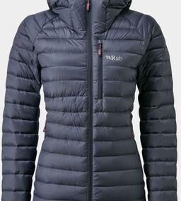 Rab Womens Microlight Alpine ECO Jacket Steel Size: (10)