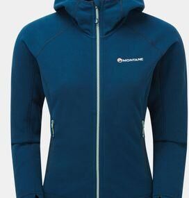 Montane Womens Lyra Hoodie Narwhal Blue Size: (10)